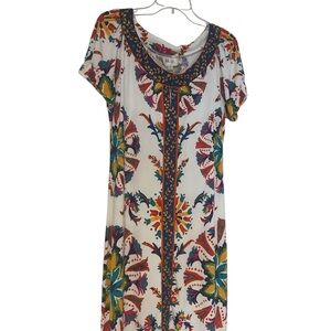 Beige by eci Multicolor Floral Dress